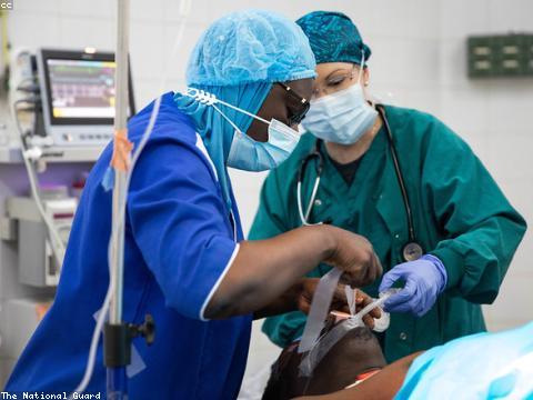 Neurosurgery in the operating room